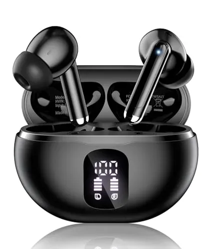 XIAOWTEK LED Display Wireless Earbuds